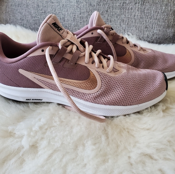 nike downshifter rose gold
